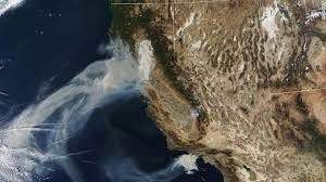 Images Of California’s Wildfires Captured By NASA’s Satellite