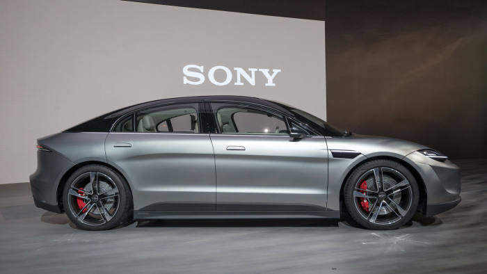 Sony comes up with its vehicle design in CES 2020 known as Vision-S