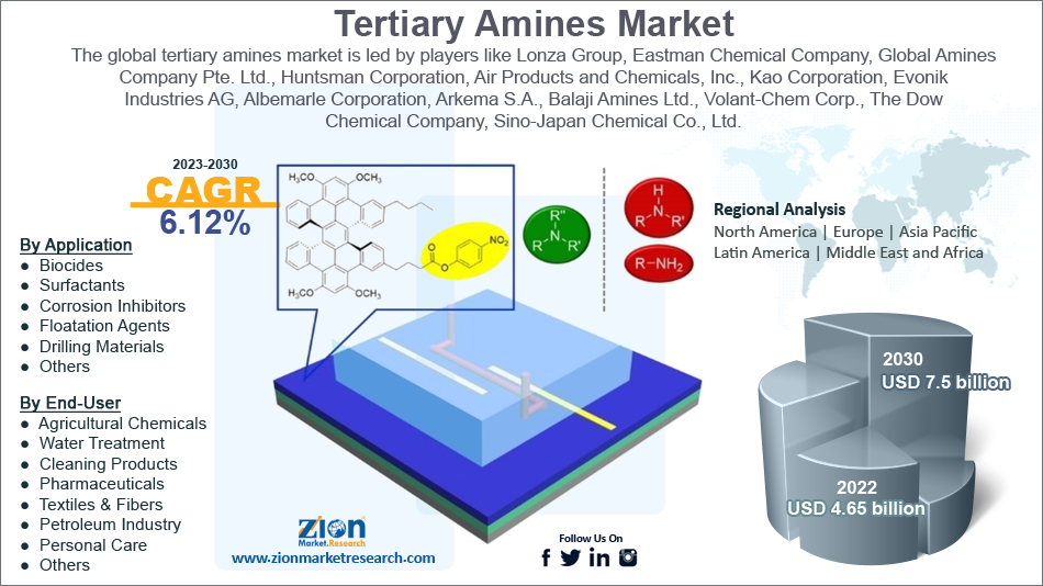 Global Tertiary Amines Market